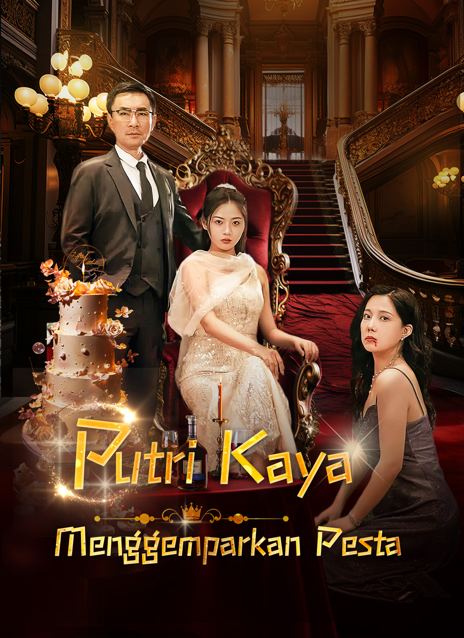 Poster Putri Kaya Menggemparkan Pesta