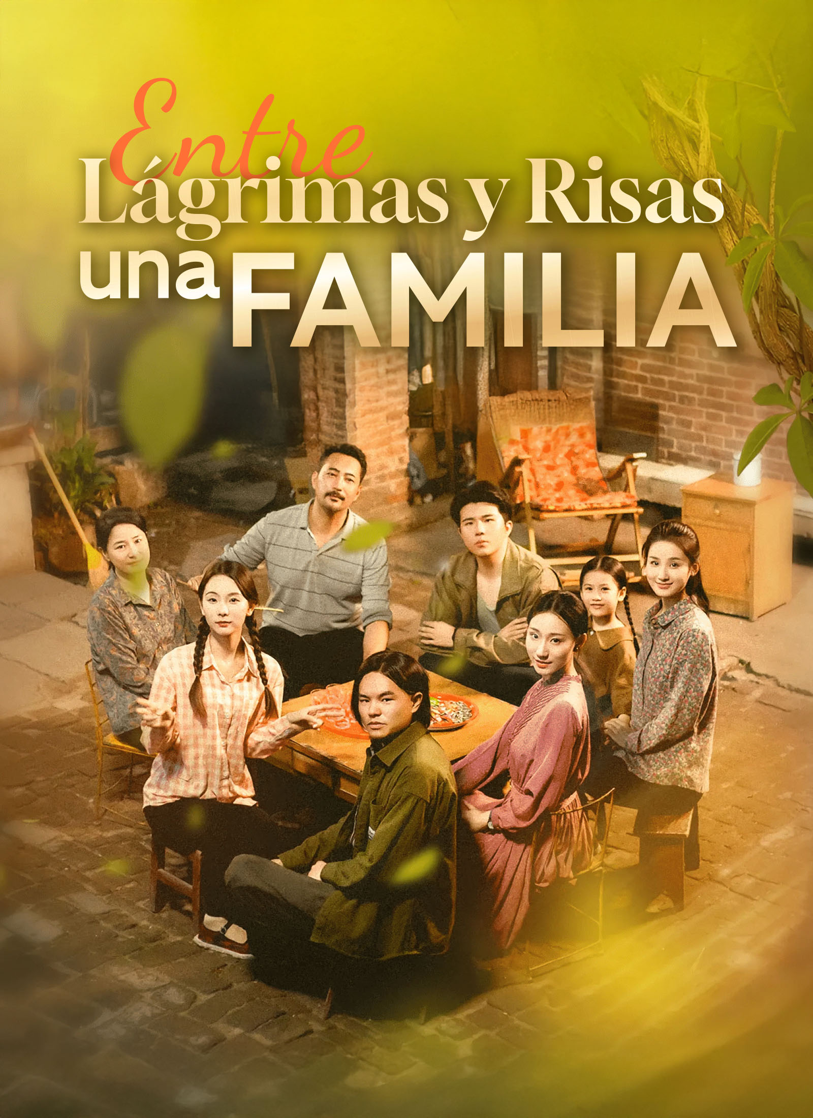 Entre lágrimas y risas, una familia