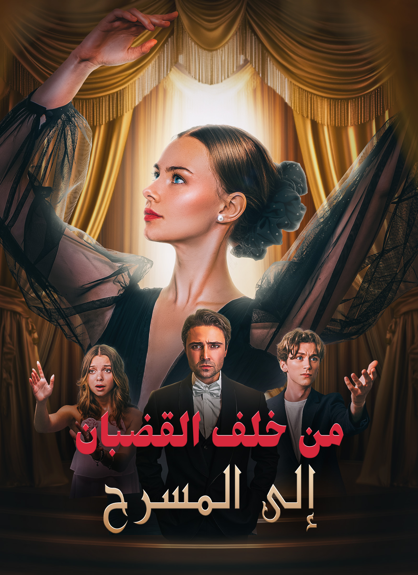 من خلف القضبان إلى المسرح مدبلج