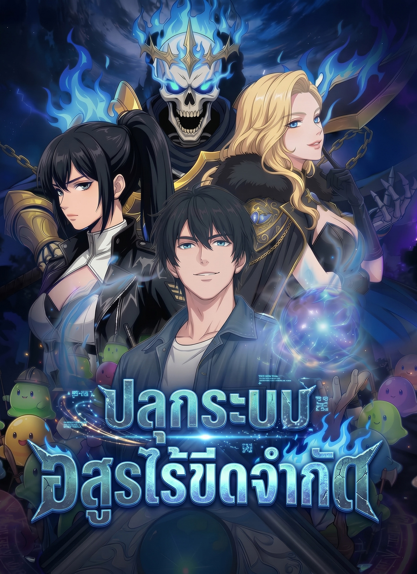 Poster ปลุกระบบ อสูรไร้ขีดจำกัด