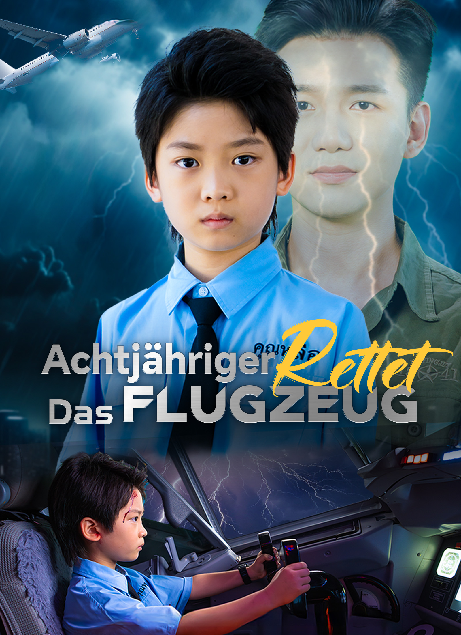 [Synchron]Achtjähriger rettet das Flugzeug