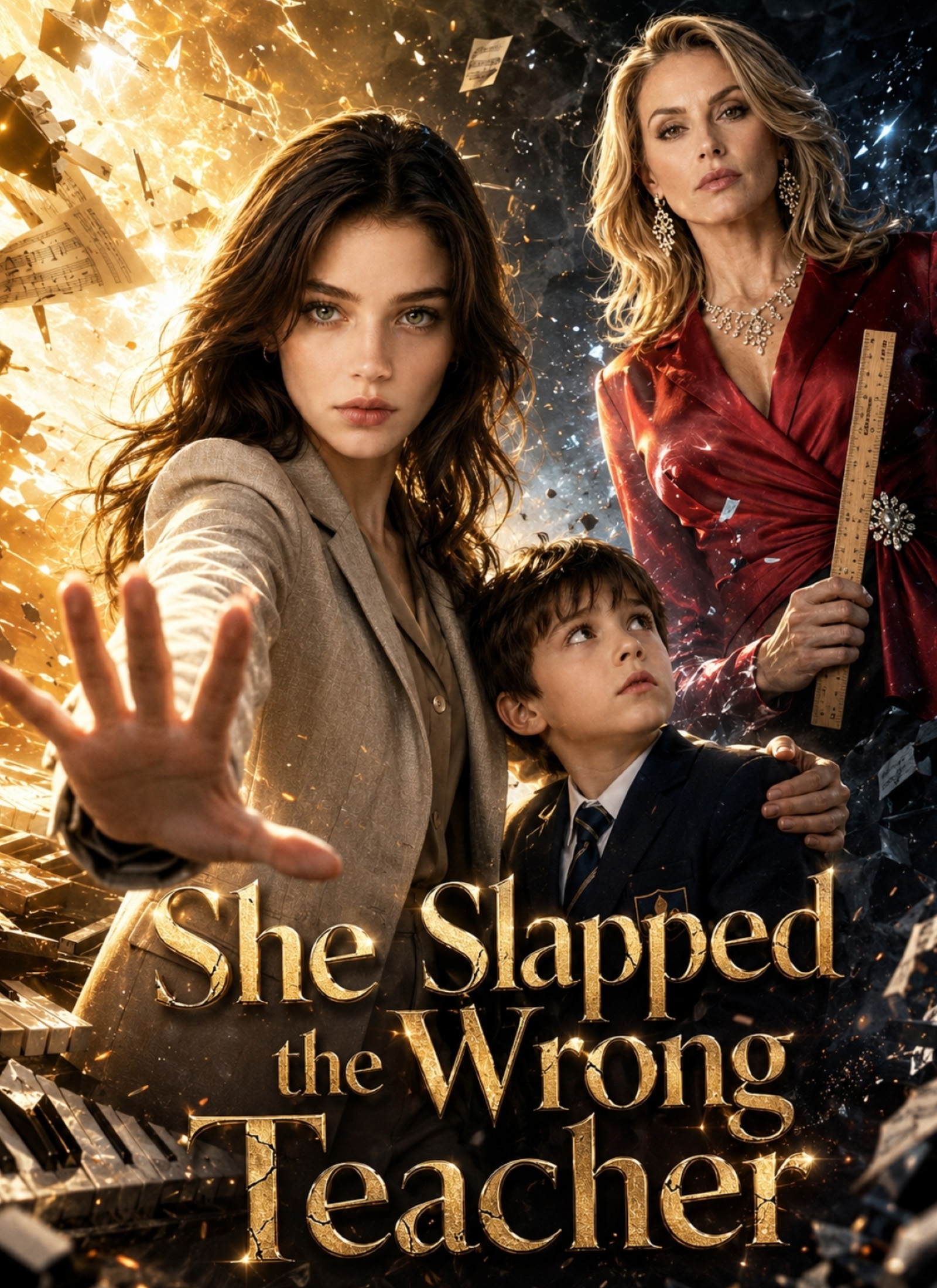 She Slapped the Wrong Teacher cover