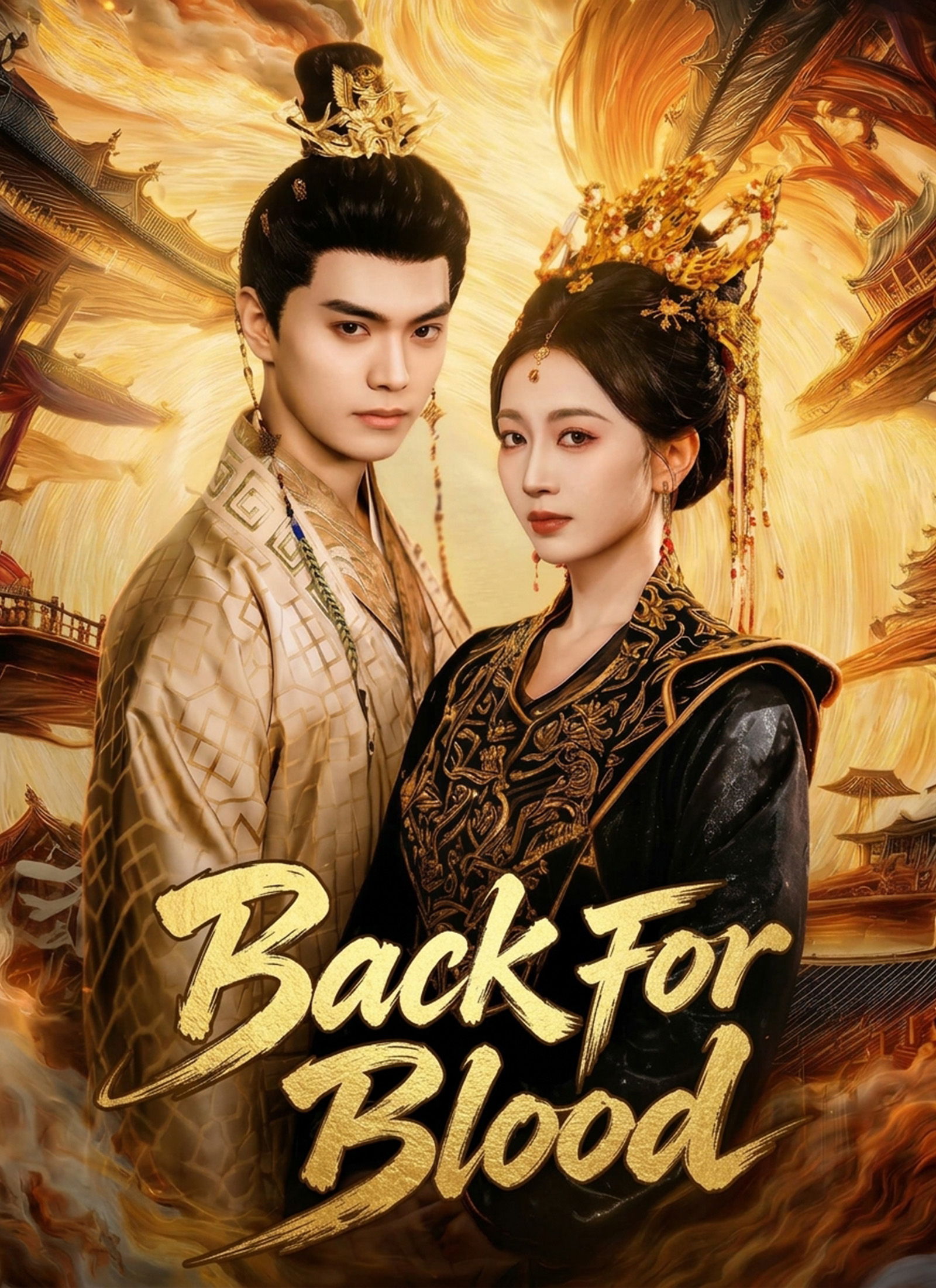 Poster Back for Blood