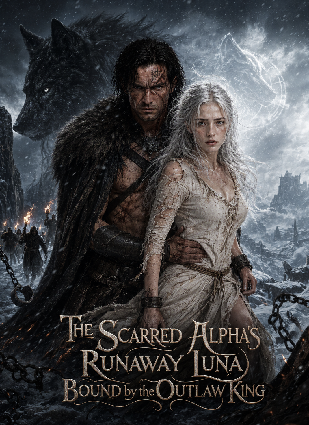 The Scarred Alpha’s Runaway Luna: Bound by the Outlaw King