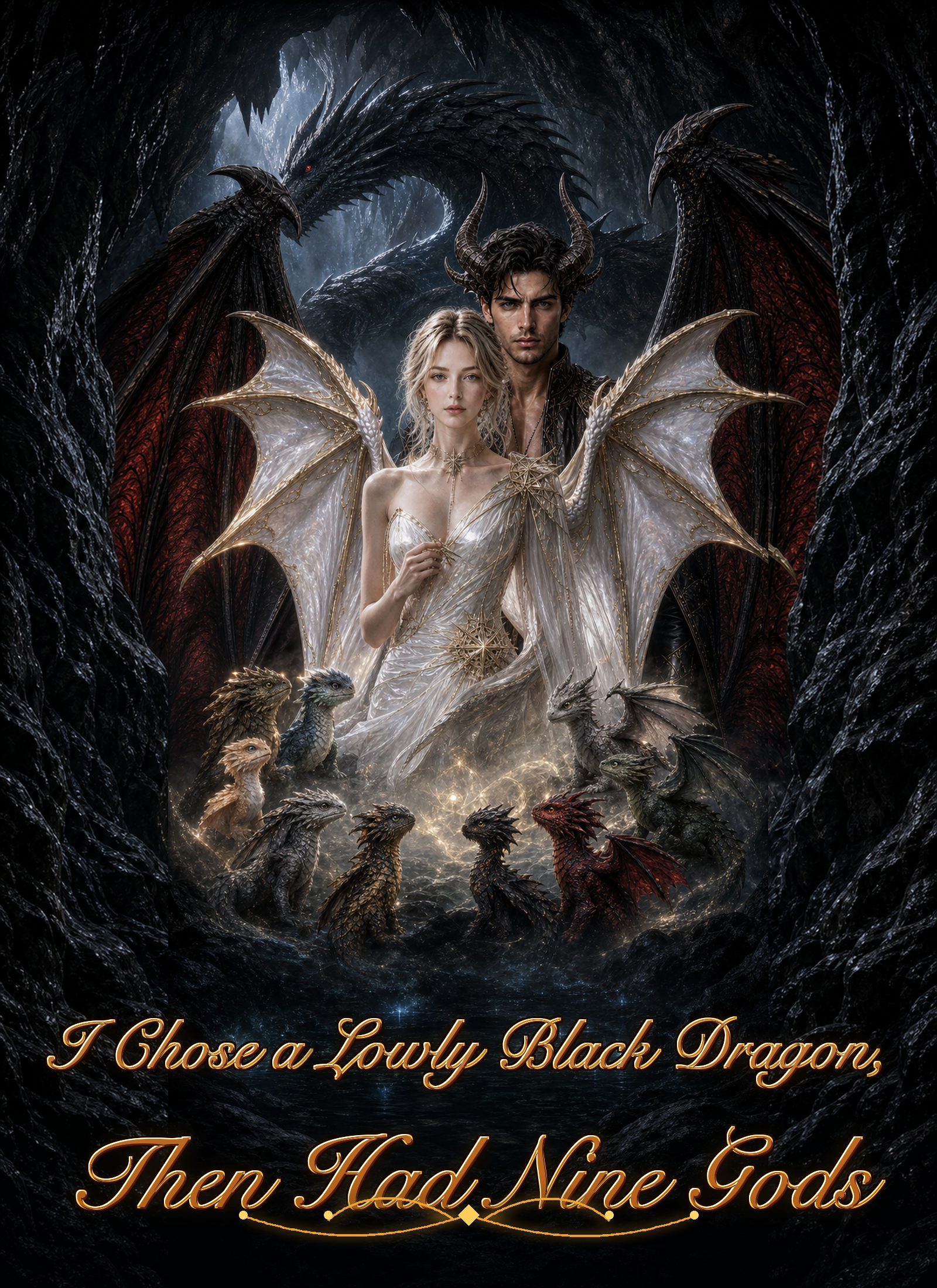 I Chose a Lowly Black Dragon，Then Had Nine Gods