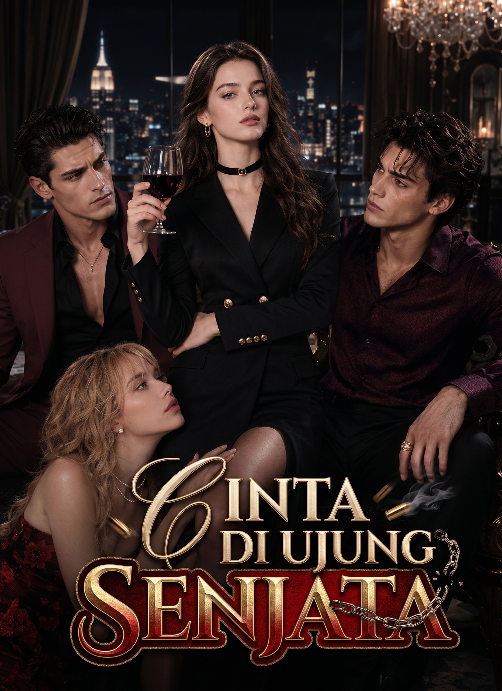 Poster Cinta di Ujung Senjata