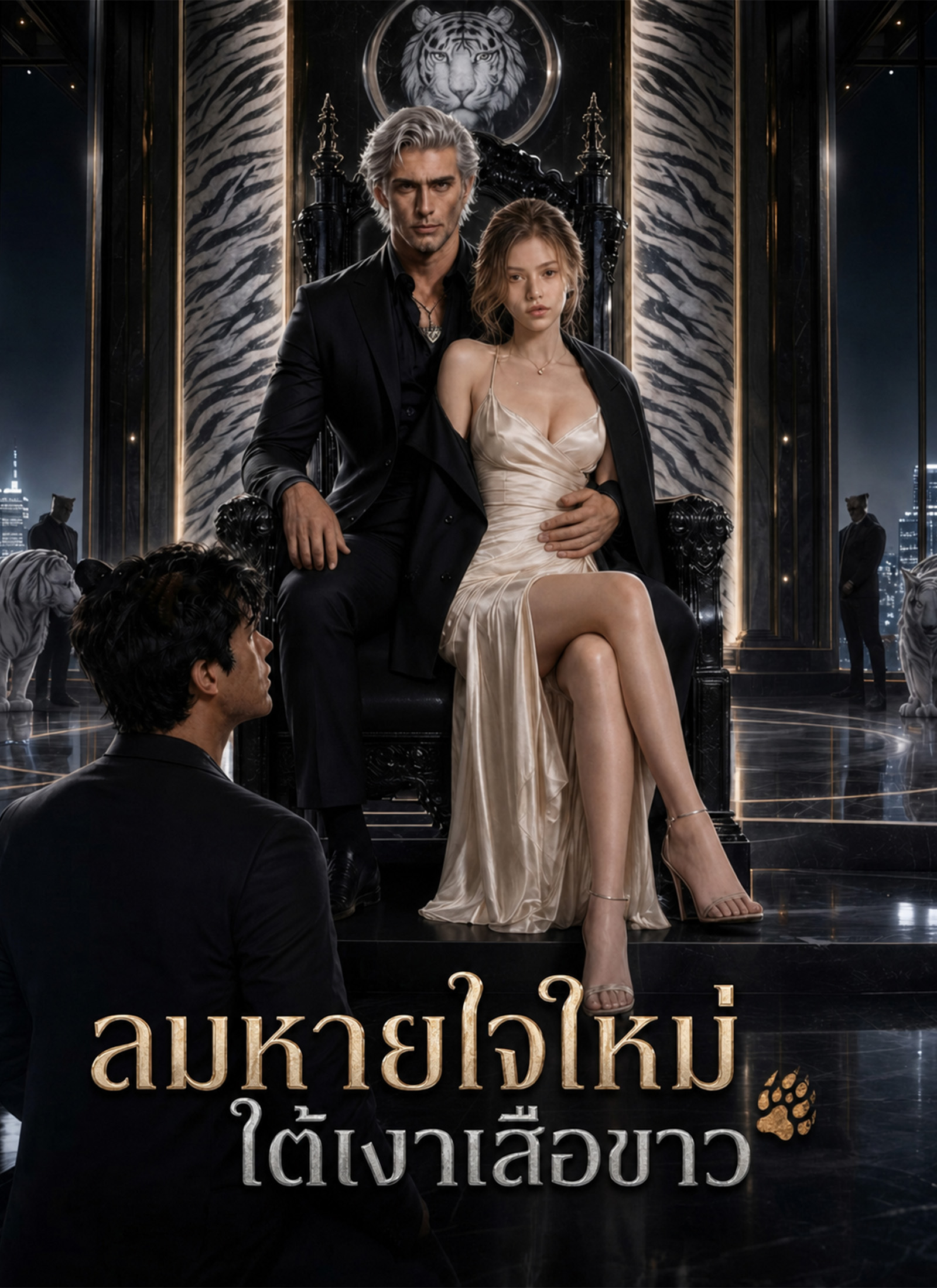 Poster ลมหายใจใหม่ใต้เงาเสือขาว