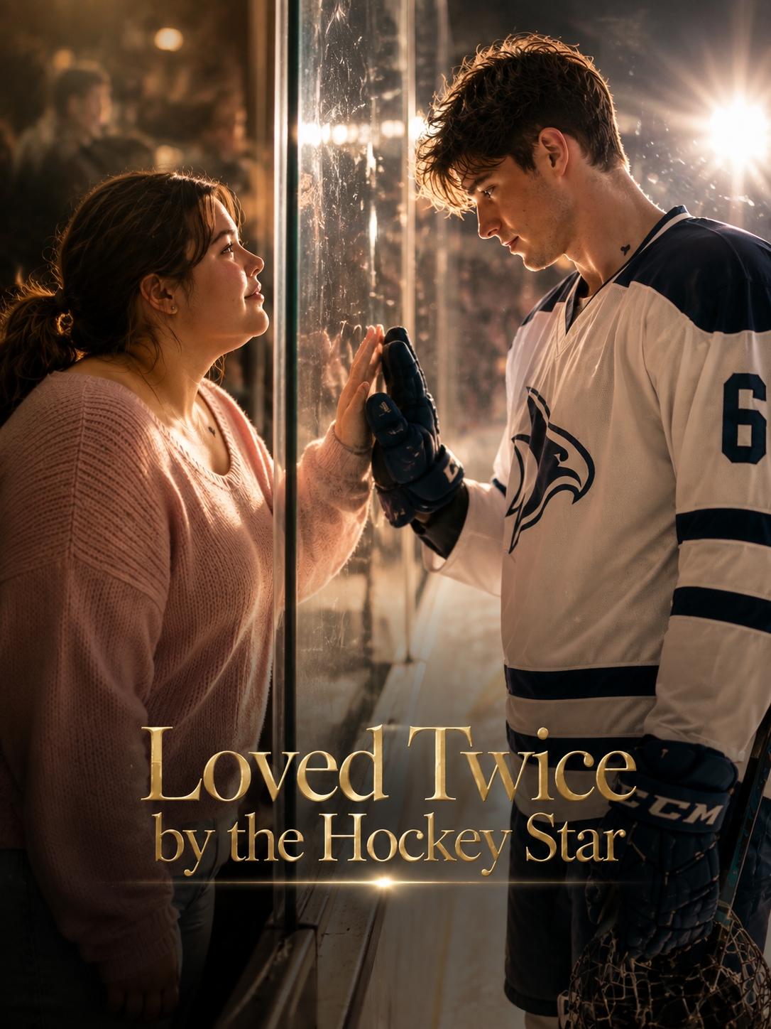 Poster Loved Twice by the Hockey Star