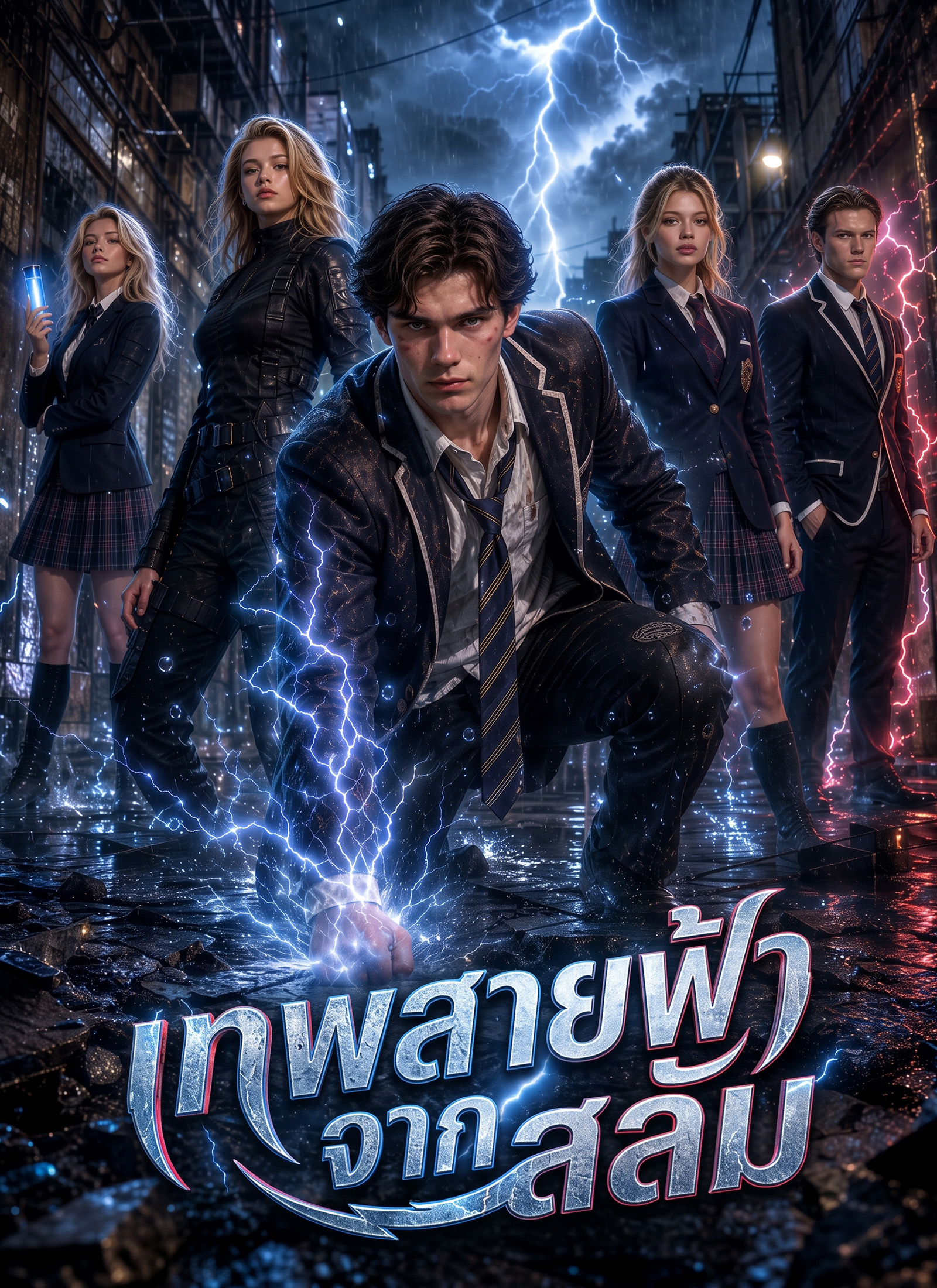 เทพสายฟ้าจากสลัม | ดูซีรี่ย์สั้น ซีรี่ย์แนวตั้ง พากย์ไทย ซับไทย HD | ดูซีรี่ย์ออนไลน์