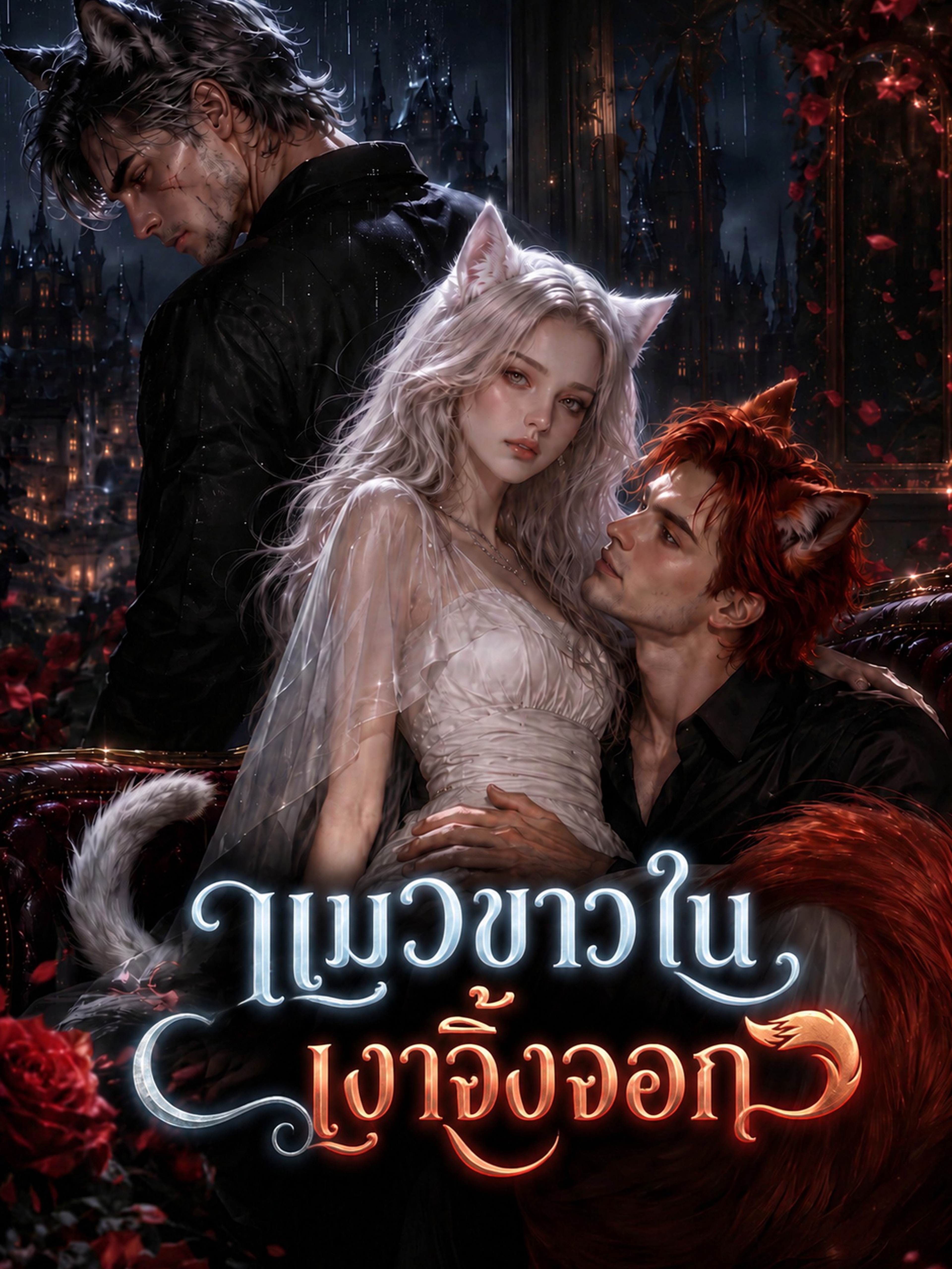 แมวขาวในเงาจิ้งจอก