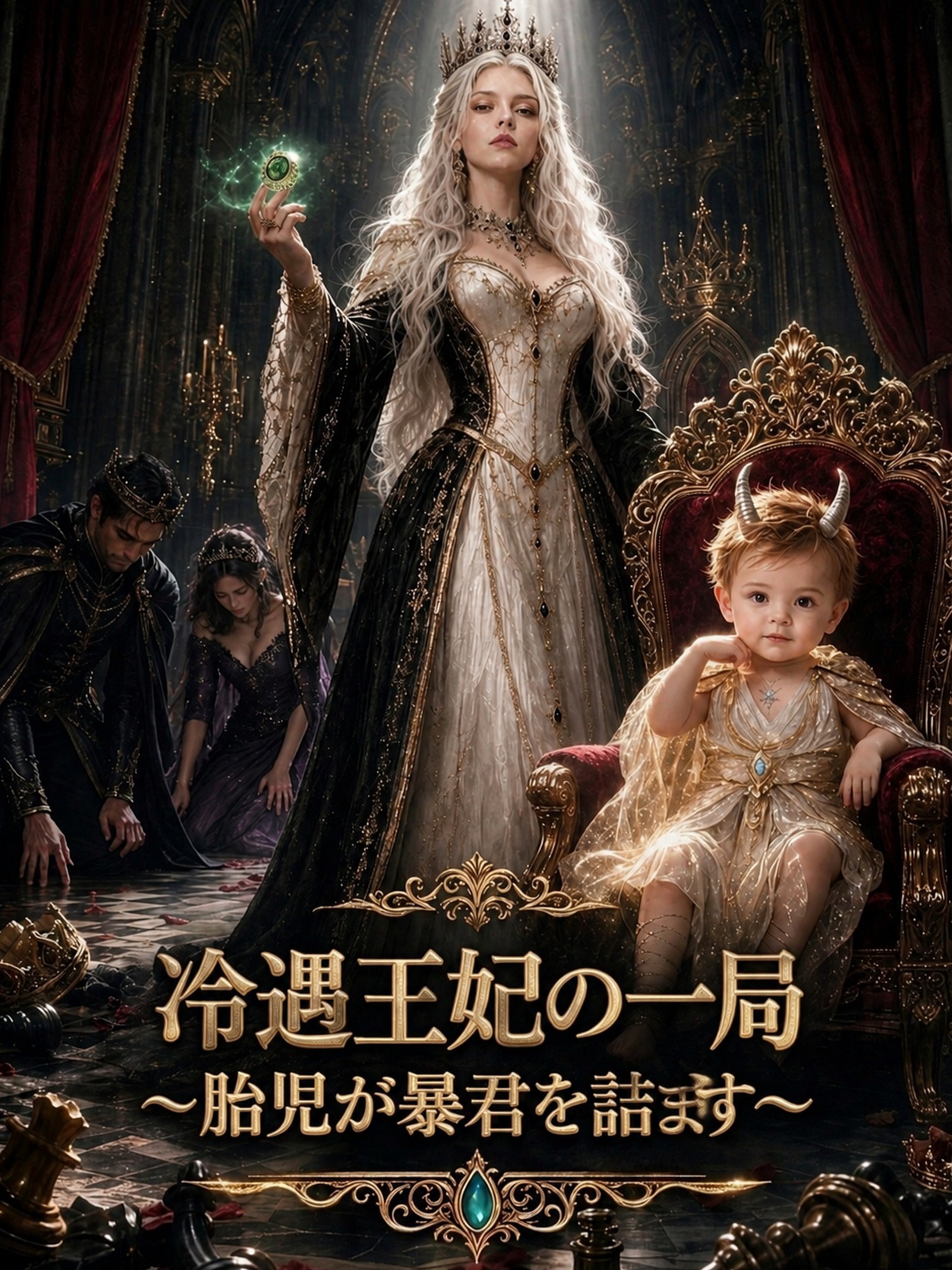 冷遇王妃の一局 〜胎児が暴君を詰ます〜